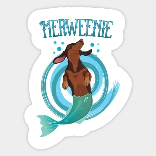 Merweenie Sticker